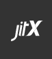 the image is a black and white JITX logo on the left vertical bar